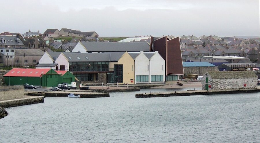 Shetland Museum and Archives overlooks Hay's Dock. | Alastair Hamilton