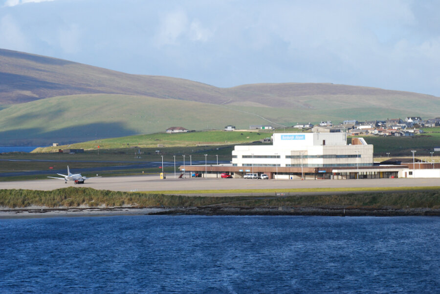 If you choose to fly to Shetland, you'll arrive at Sumburgh Airport | Alastair Hamilton