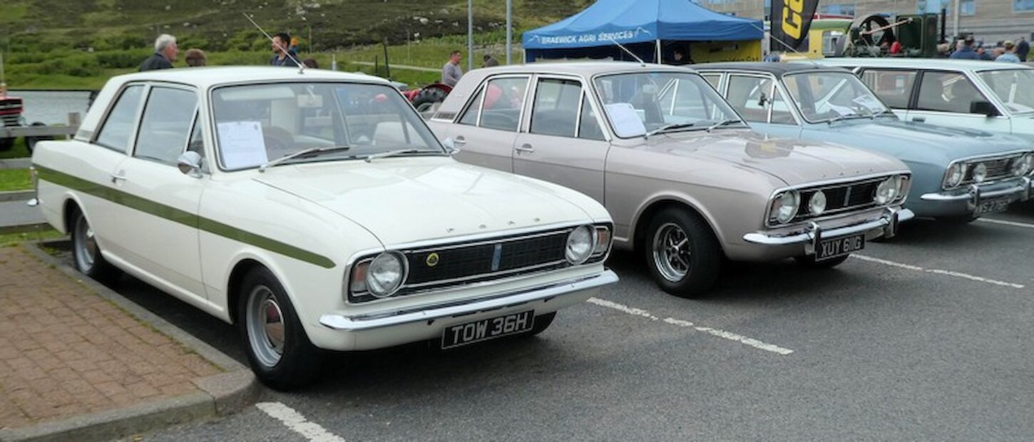 A group of Ford Cortinas, including a Lotus version. | Alastair Hamilton