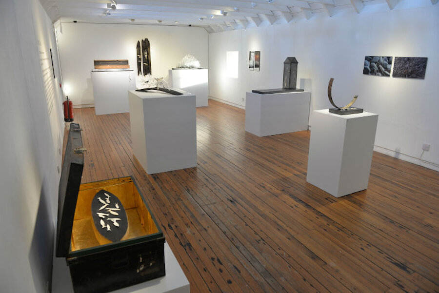 Another view of the exhibition (courtesy Alastair Hamilton)