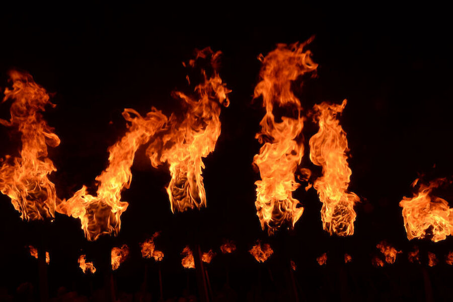 Fire festivals continue through February (Courtesy Alastair Hamilton)