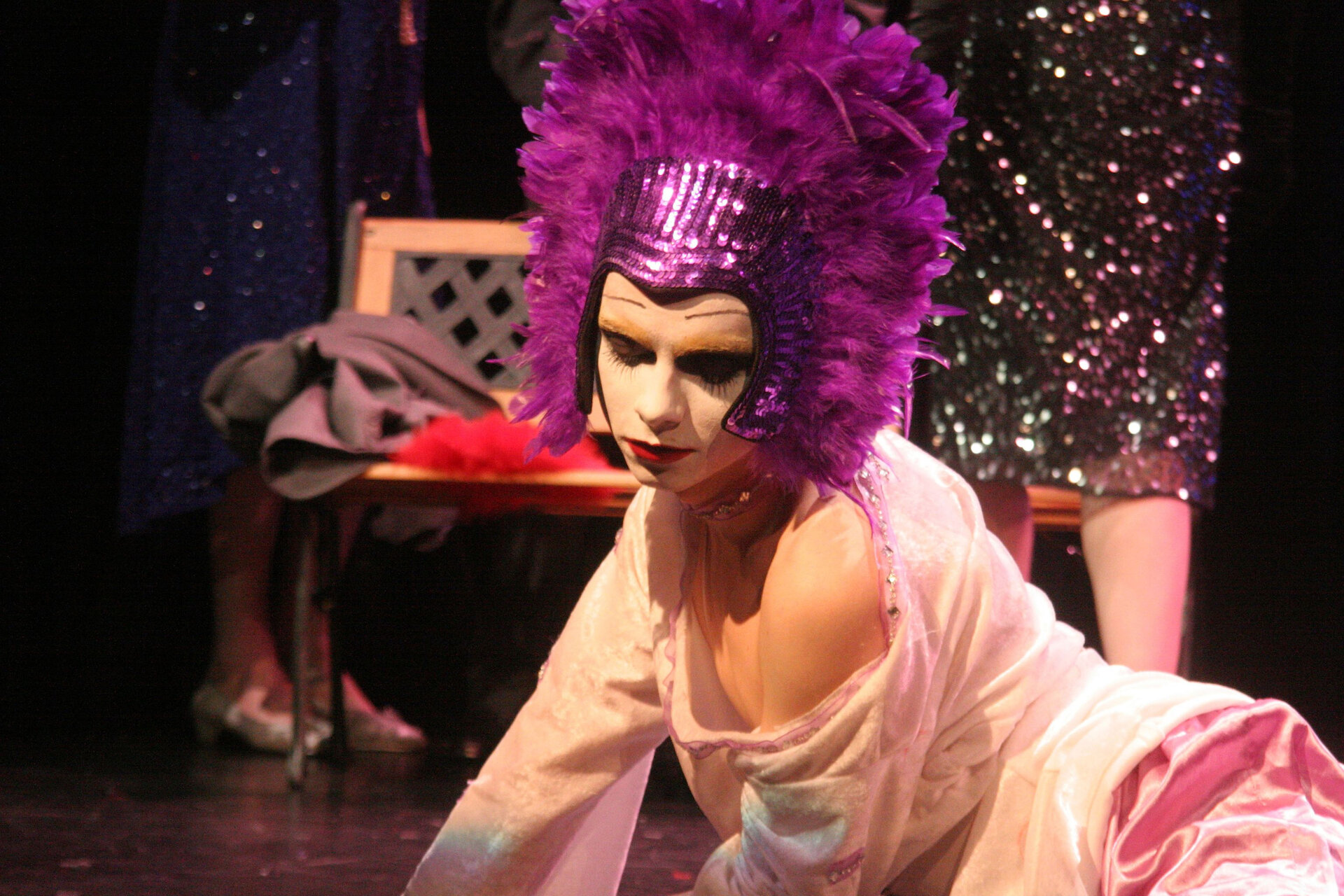 Harry starring in Shetland Youth Theatre's production of Midsummer Night's Dream back in 2006. Photo: Stuart Hubbard.