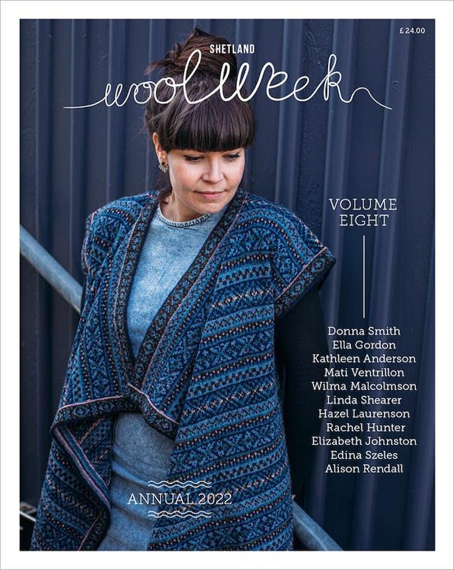The cover of this year's Shetland Wool Week Annual. | Shetland Wool Week