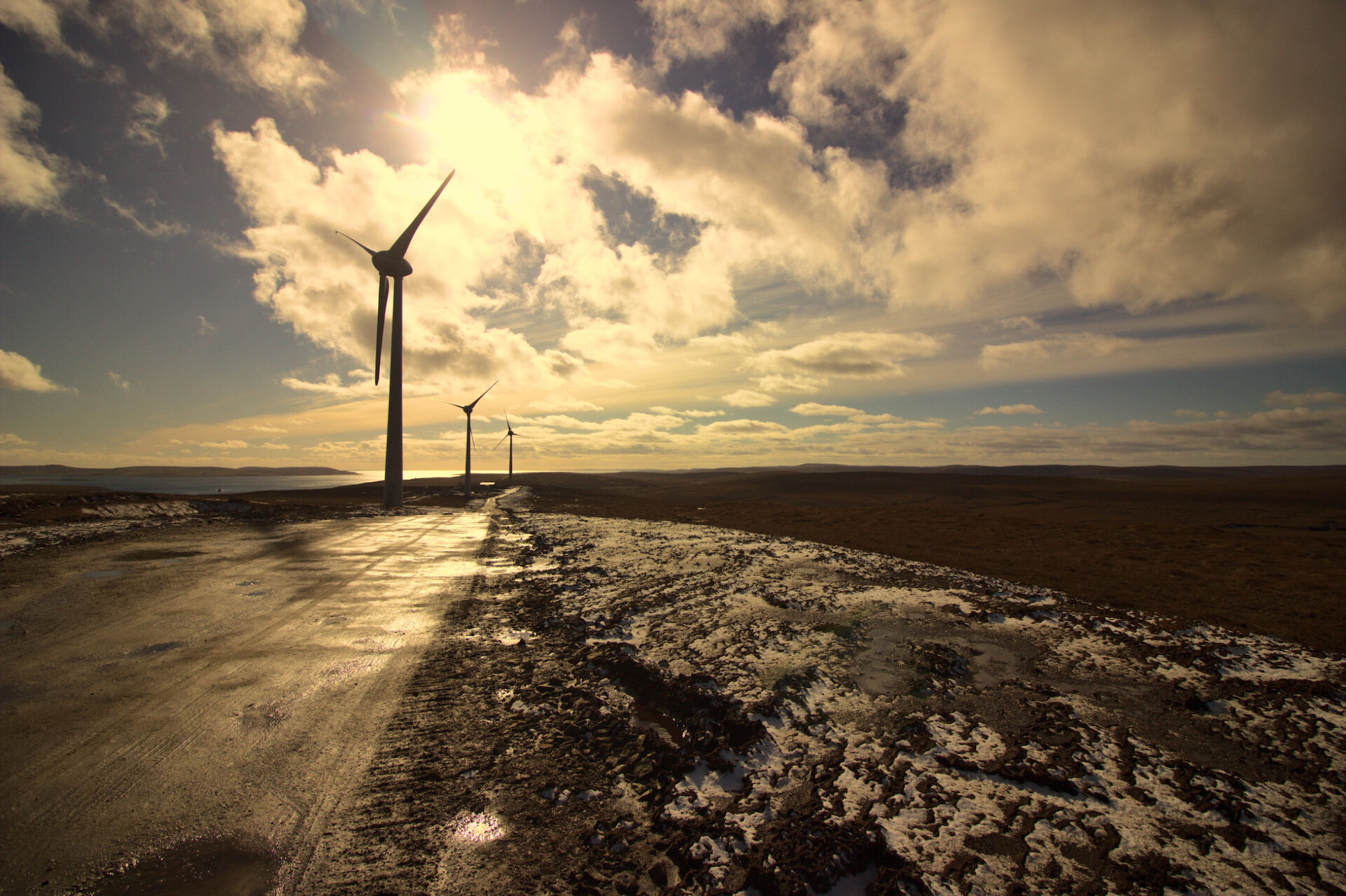The Garth Wind Farm in Yell is one of the community-owned projects in Shetland.