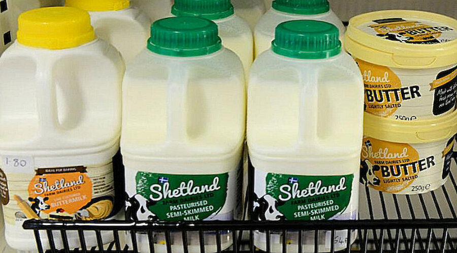 Shetland's dairy cattle provide milk, cream and butter for the islands. | Taste of Shetland