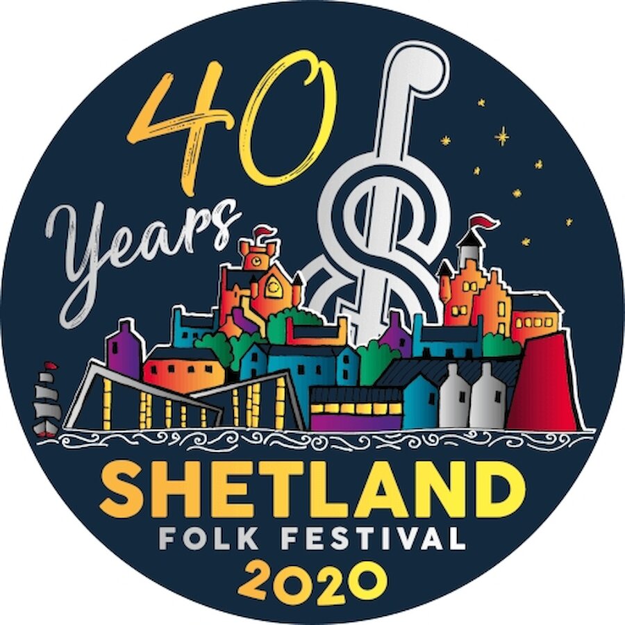 The logo for this year's festival (Courtesy Shetland Folk Festival Society)