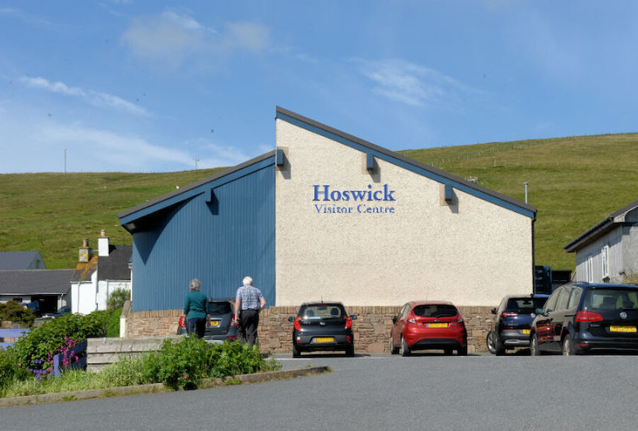 The Hoswick Visitor Centre (Courtesy Alastair Hamilton)