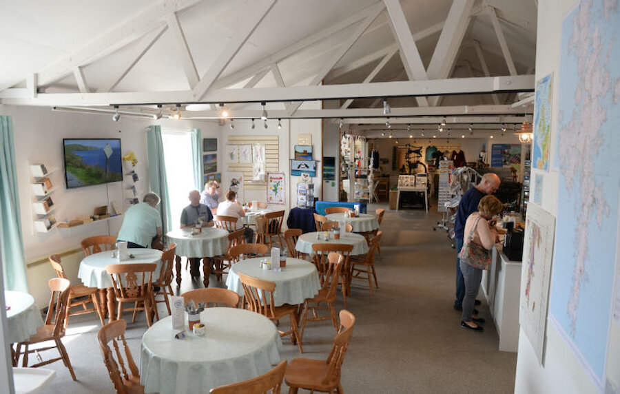 The café serves teas, cakes and light meals (Courtesy Alastair Hamilton)
