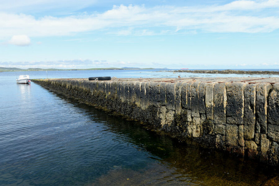 The pier was rebuilt in 2012 (Courtesy Alastair Hamilton)