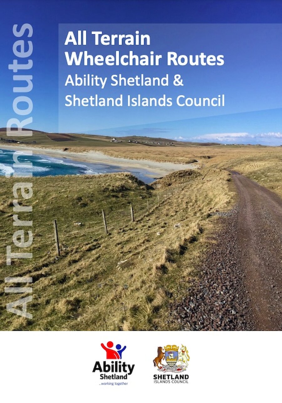 Shetland Islands Council and Ability Shetland have created a guide detailing all-terrain wheelchair routes. | SIC/Ability Shetland