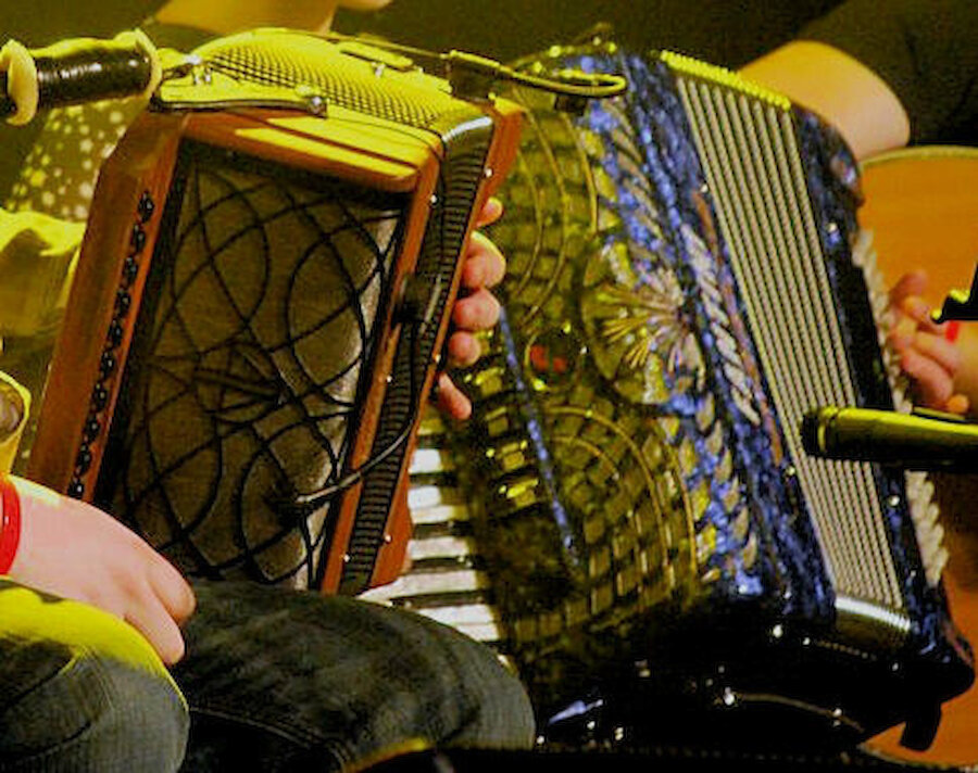 Accordions are to the fore at the Accordion and Fiddle Festival, when many bands. local and visitng, perform (Courtesy Alastair Hamilton)