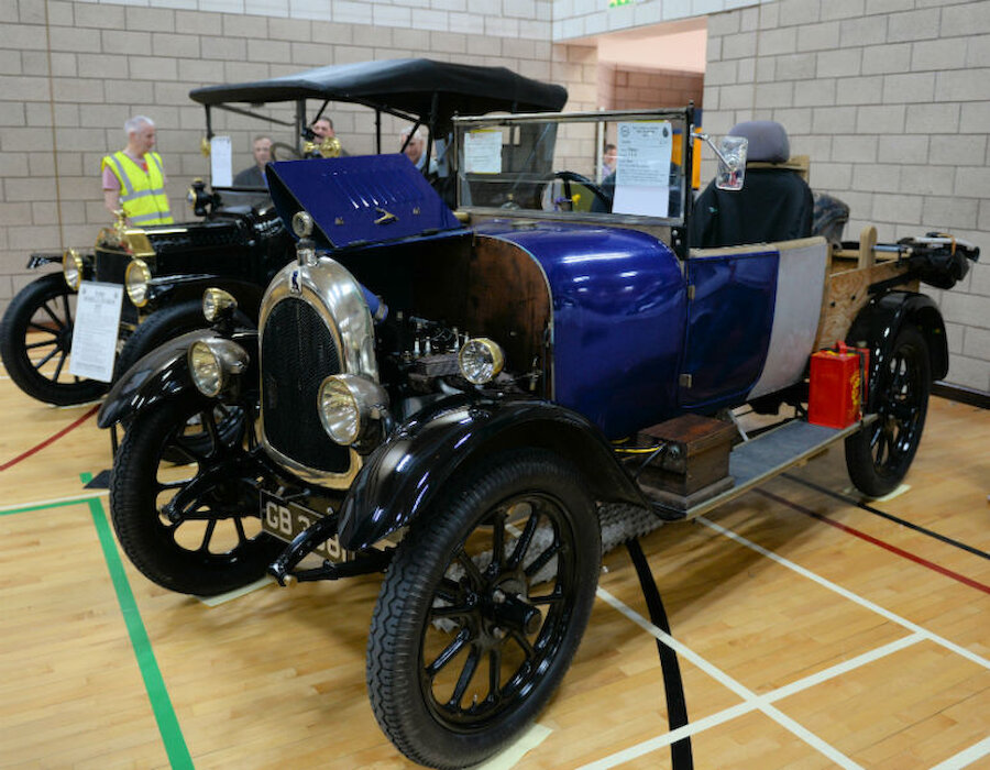 Regular visitors to the show have followed progress on the painstaking reconstruction of this locally-owned Bean. That's a Model T Ford in the background (Courtesy Alastair Hamilton)