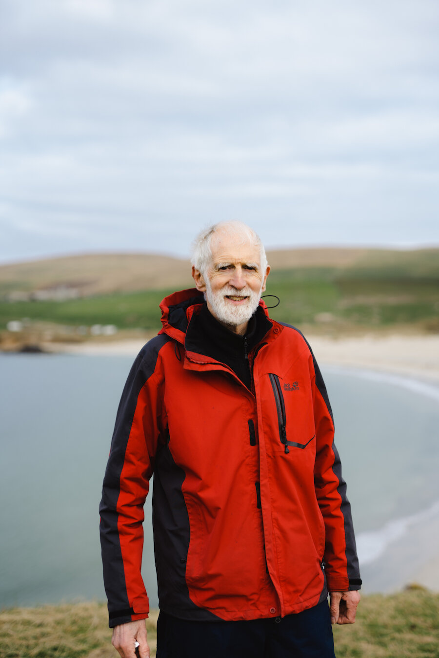 Douglas Coutts back at St Ninian's Isle where he made an astonishing discovery in 1959.