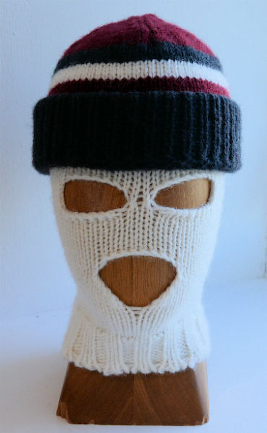 Tomas Toth's ski mask and hat (Courtesy Alastair Hamilton)