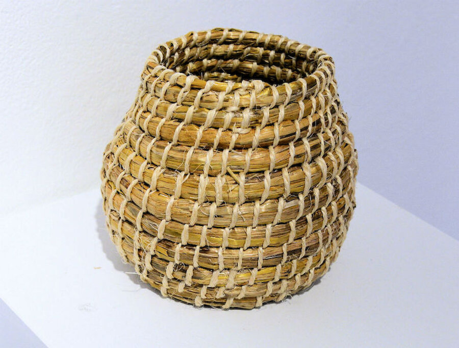 A basket by Samantha Dennis (Courtesy Alastair Hamilton)