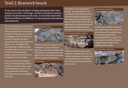 Volcano Trail 2: Braewick Beach