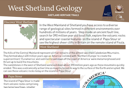 West Shetland Geology