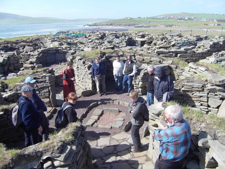 Geopark - Old Scatness Broch and Iron Age Village
