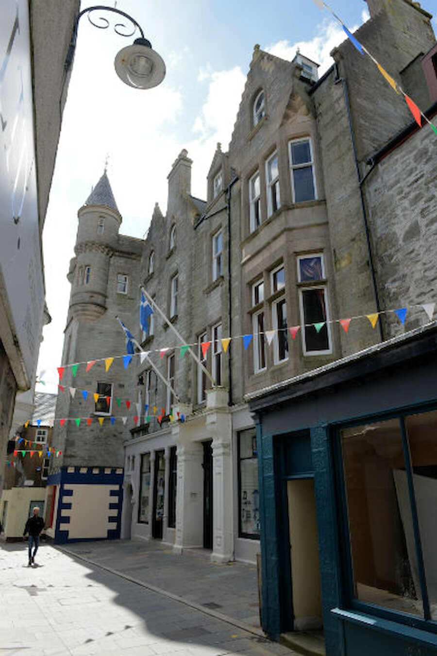 The Grand Hotel is right in the heart of Lerwick (Courtesy Alastair Hamilton)