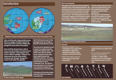 The Shetland ophiolite - information