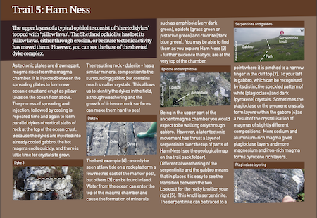 The Shetland ophiolite - Ham Ness