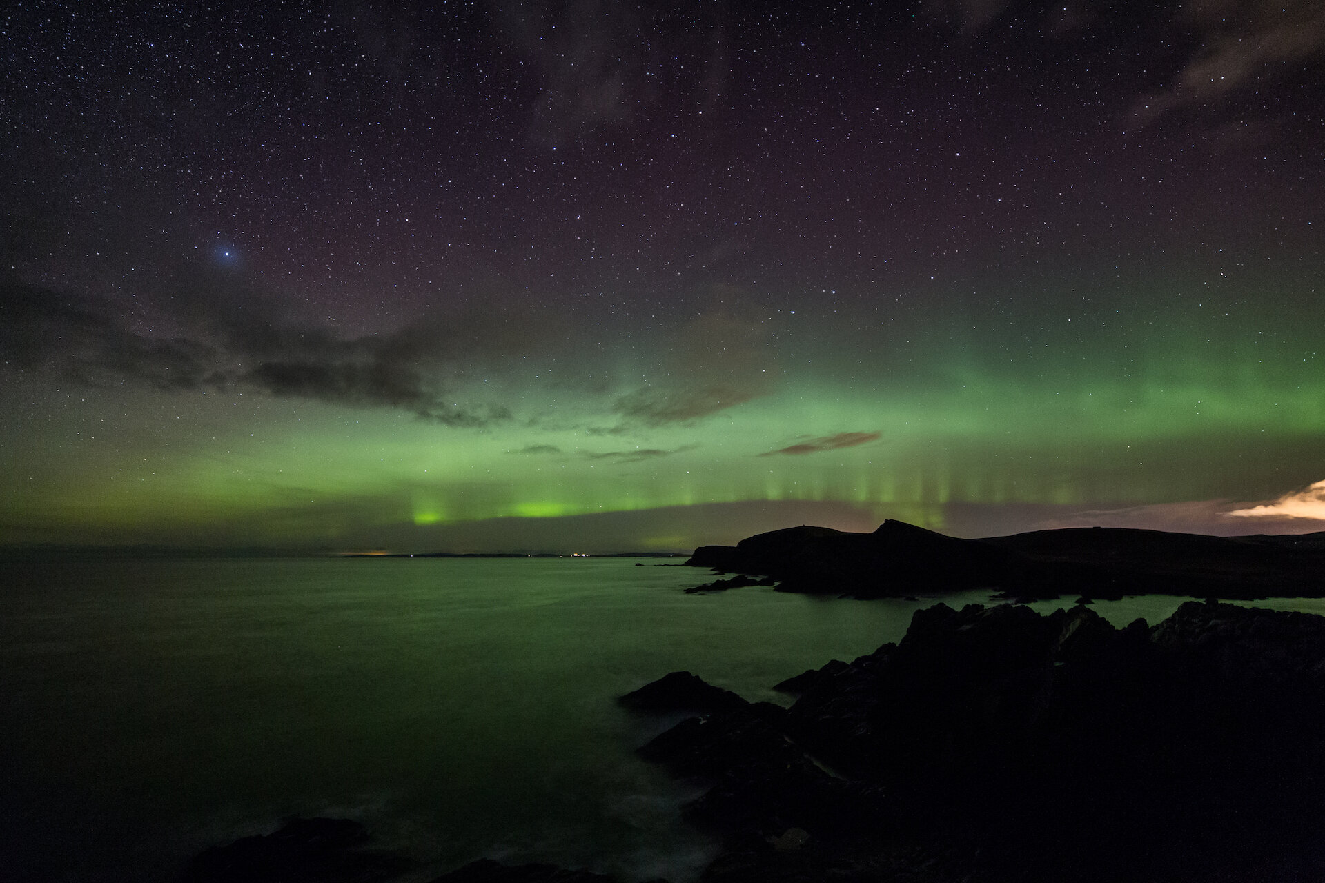 Spotting the northern lights becomes more likely as the nights draw in.