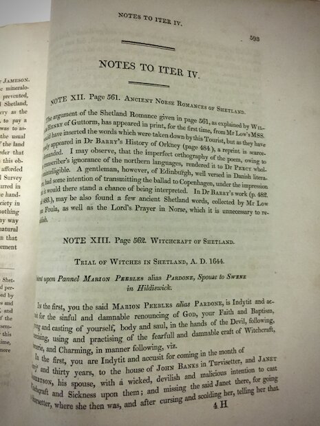 Marion Pardone trial papers in the Shetland Archives