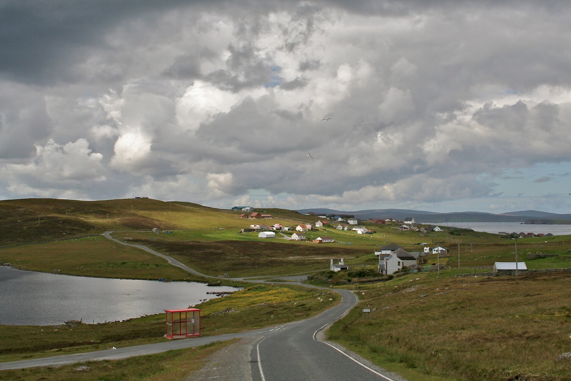 The island of Whalsay.