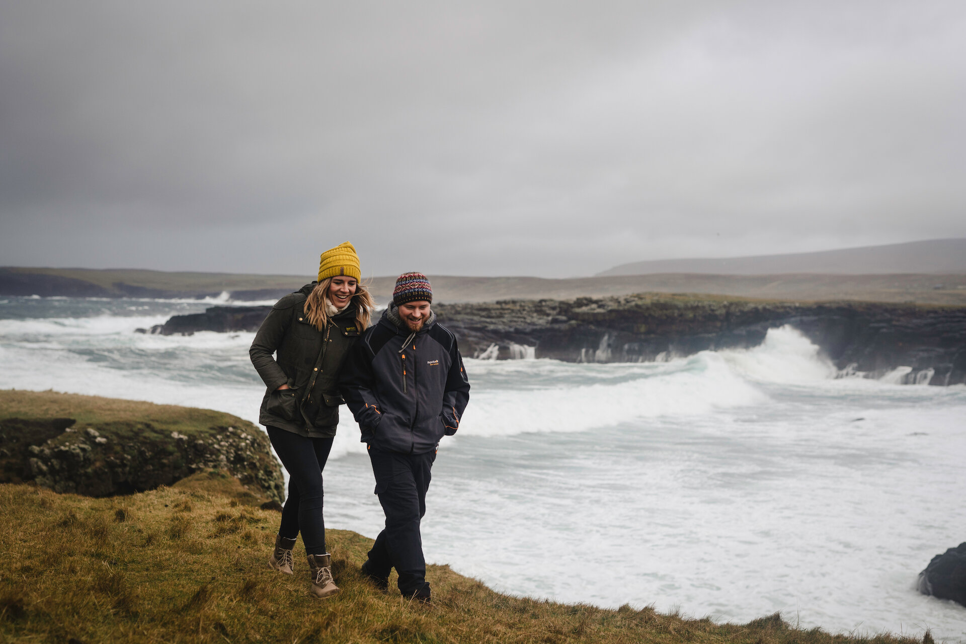 enjoying a winter walk in Shetland. | Embrace Shetland’s winter wildness ...