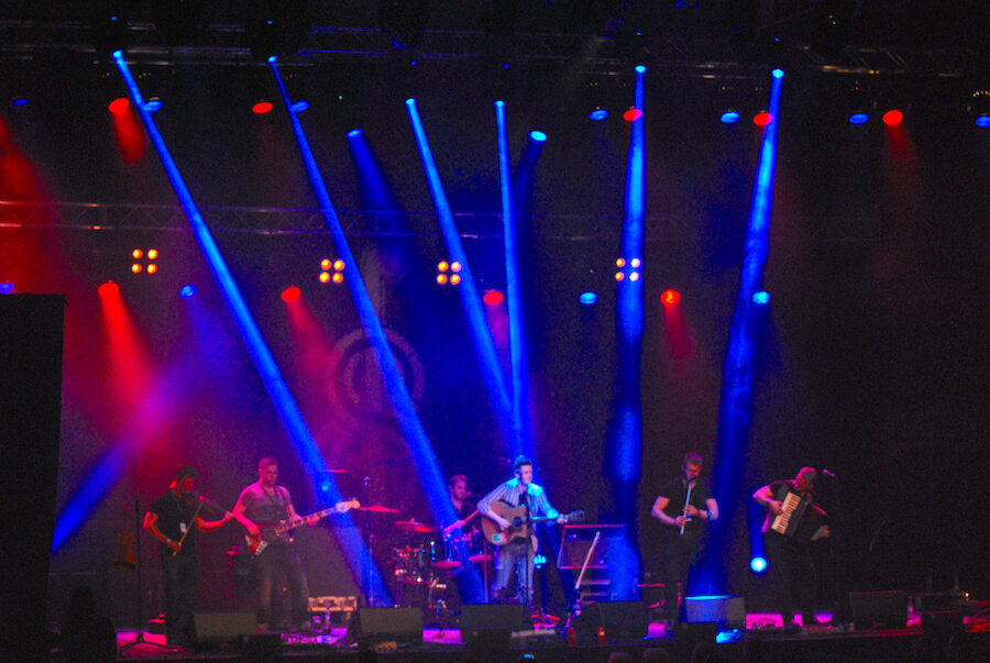 Some performances take place in Lerwick's Clickimin Centre, or in Mareel, but communities across the islands host many of the concerts (Courtesy Alastair Hamilton)