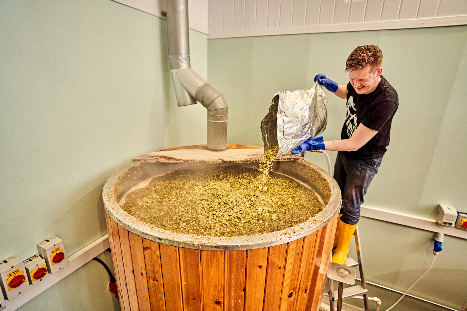 Lerwick Brewery is one of the Taste of Sheltand members involved in the food and drink tour.