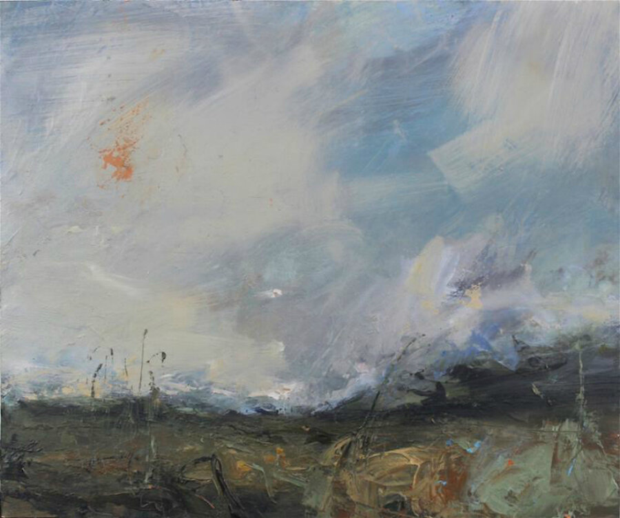 Janette Kerr, Weather coming in, Shetland, 2018. Courtesy the artist and Cadogan Contemporary.