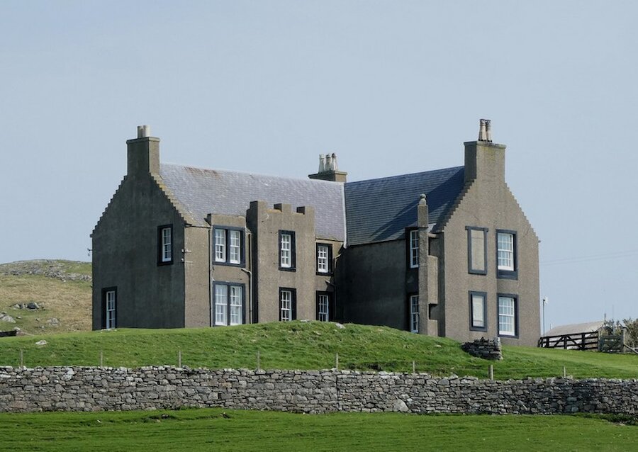 Lunna House accommodated around 50 of the sailors and military personnel involved in the Shetland Bus