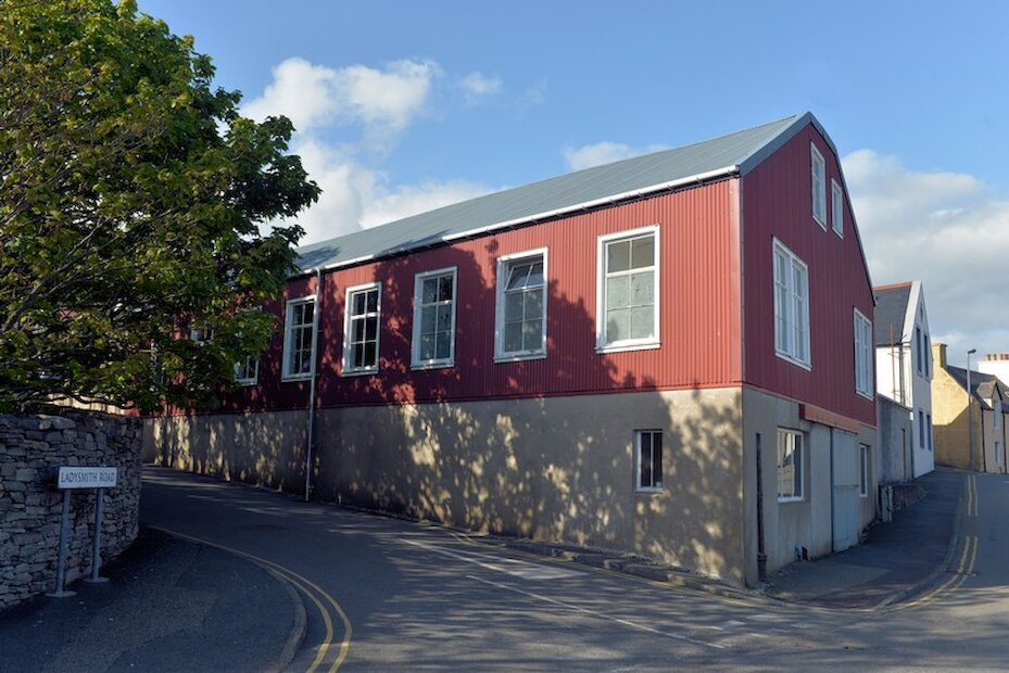 Norway House was a convenient and spacious base, overlooking the shipyard, for the Shetland Bus crews | Alastair Hamilton