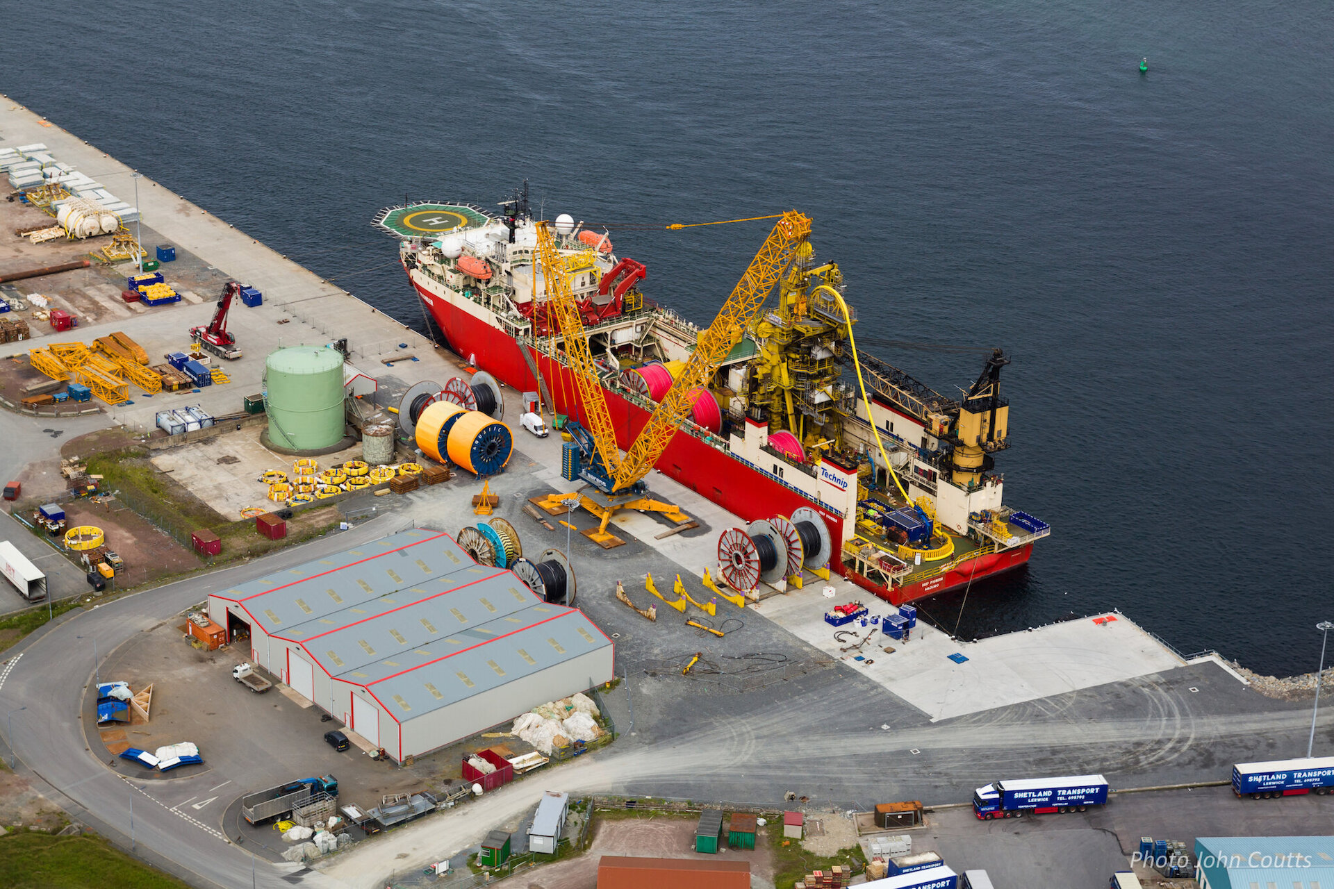 Shetland has been an important hub for the offshore industry for almost five decades.