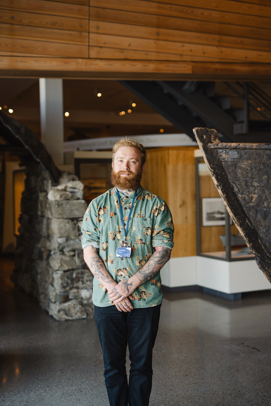 Inspired by a passion for Shetland's heritage and folklore, Jordan Clark loves his role at Shetland Museum and Archives.