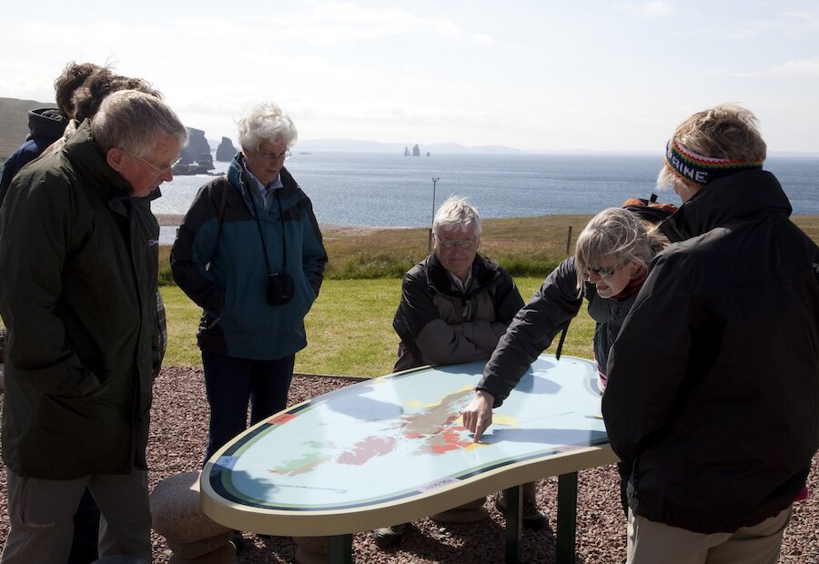 Braewick Geopark Exhibits