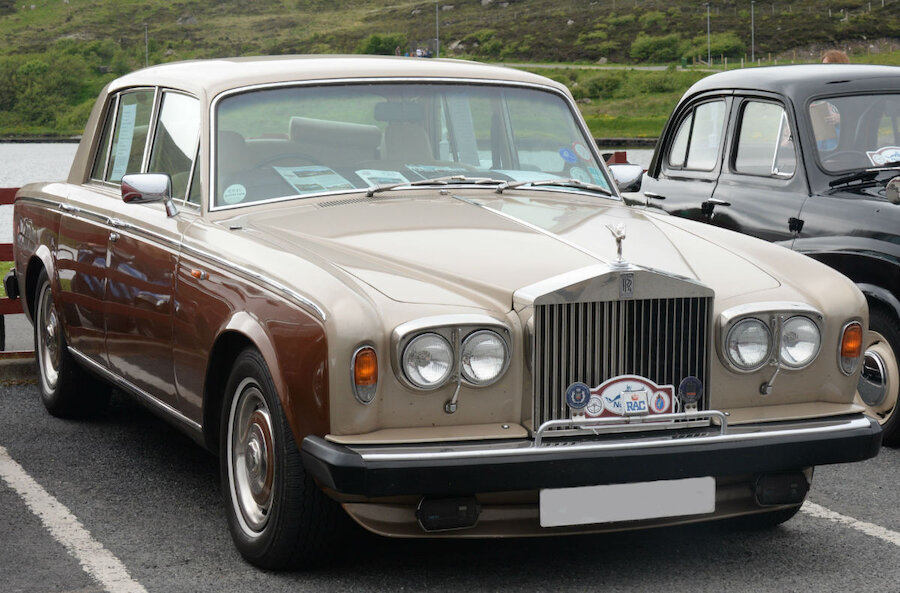 The 1978 Rolls Royce Silver Shadow (Courtesy Alastair Hamilton)
