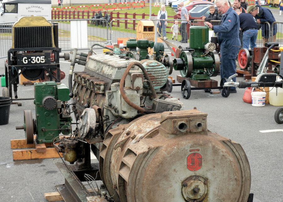 Stationary engines came in all shapes and sizes (Courtesy Alastair Hamilton)