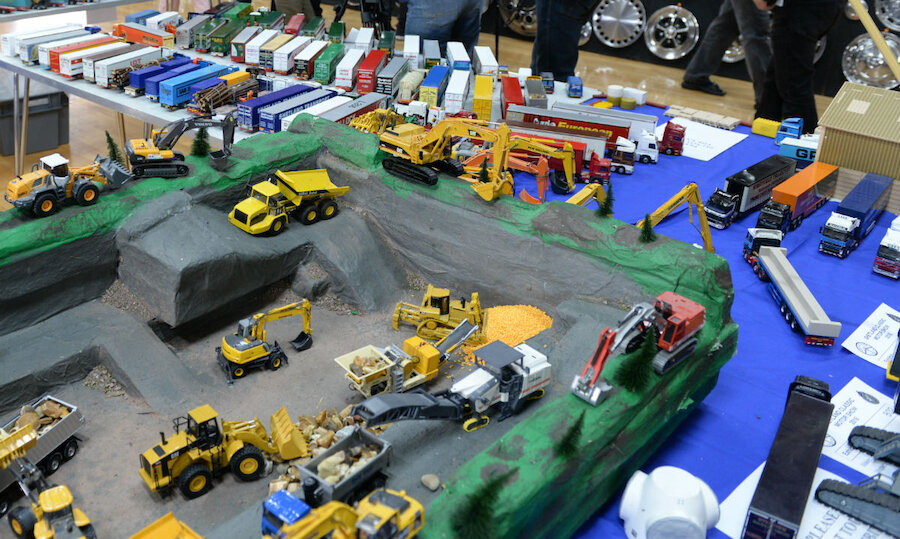 There were hundreds of models on display (Courtesy Alastair Hamilton)