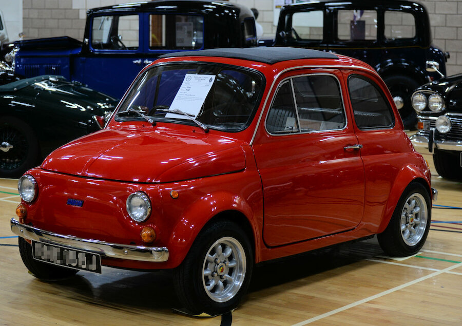 The adorable Fiat 500 (Courtesy Alastair Hamilton)
