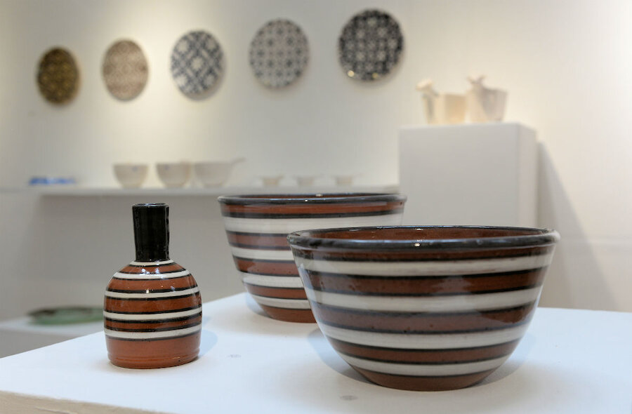 Bill Brown's ceramics (Courtesy Alastair Hamilton)