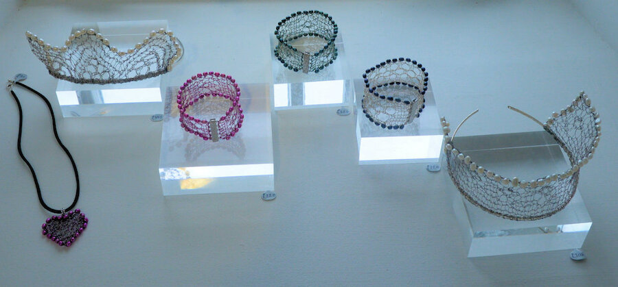Intricate work is a feature of Helen Robertson's jewellery (Courtesy Alastair Hamilton)