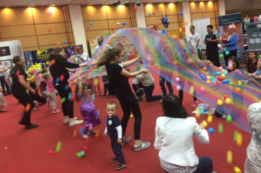 Play time at the Baby & Children Show 2017 (Image courtesy of Jenny Teale)
