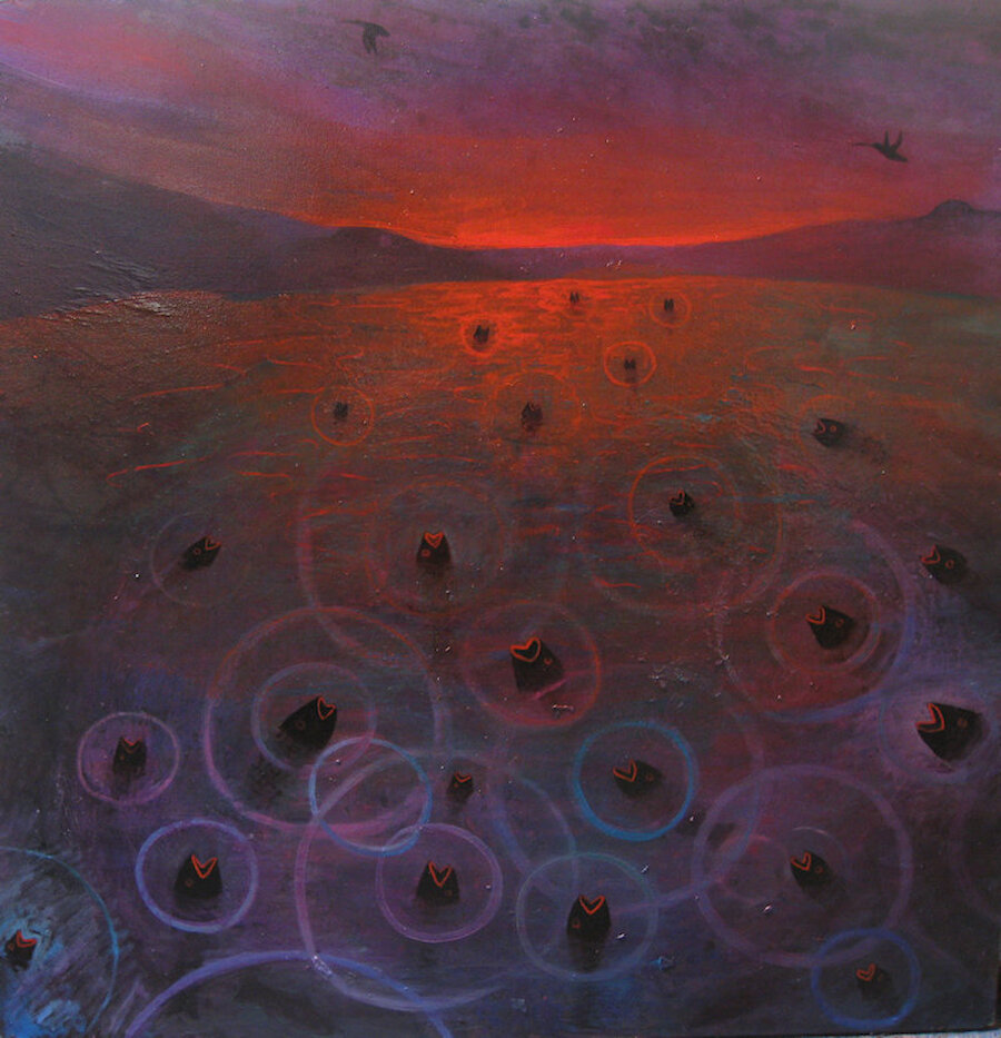 The loch that ebbs and flows