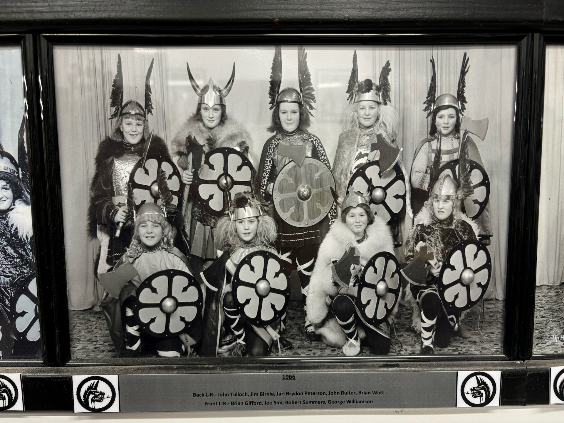 Junior Jarl Brydon Peterson and his squad in 1966.
