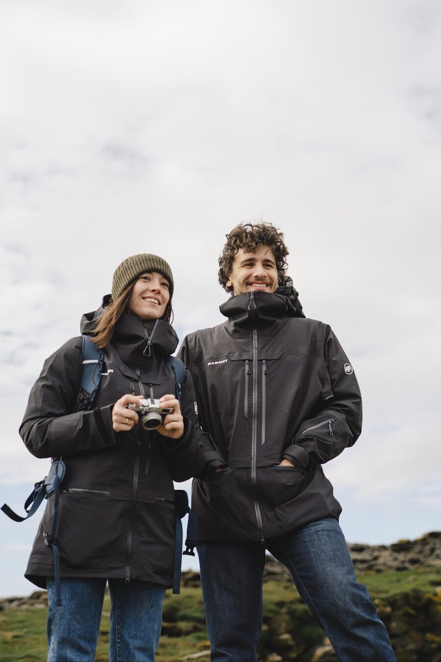 Filmmakers Diletta Pasini and Leonardo Filippini