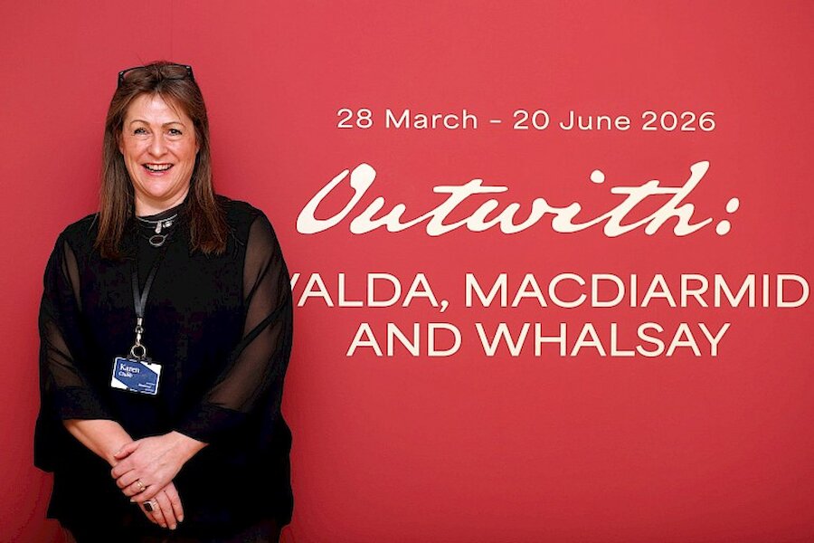 Karen Clubb, the museum's Exhibitions Officer.