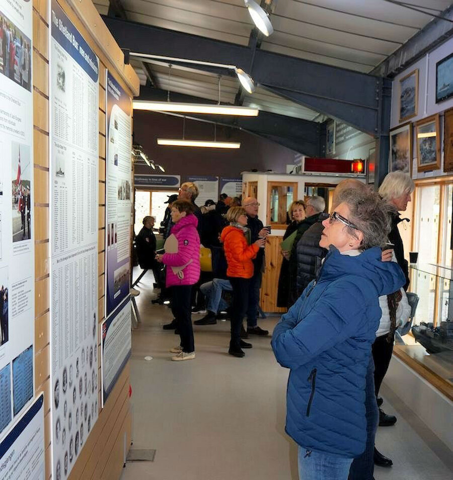 Visitors find a comprehensive account of the Shetland Bus story in the Scalloway Museum (Courtesy Davy Cooper)