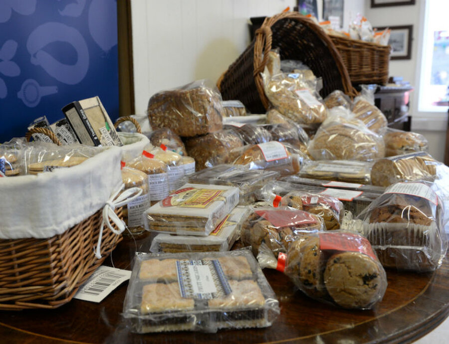 Some of the bread and cakes on display (Courtesy Alastair Hamilton)
